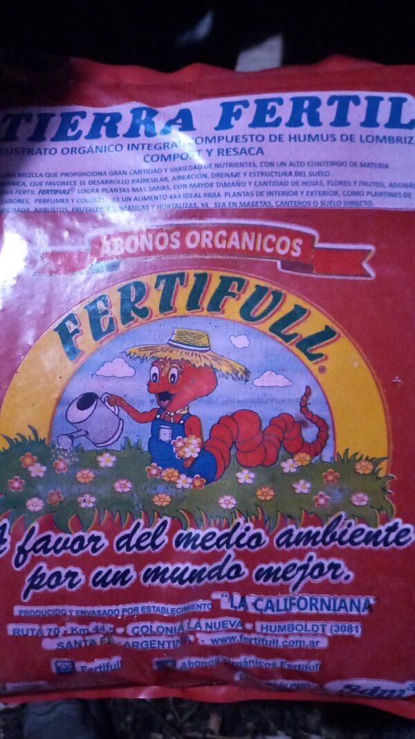 Su. Tierra fertilizada Fertiful x 5 lts