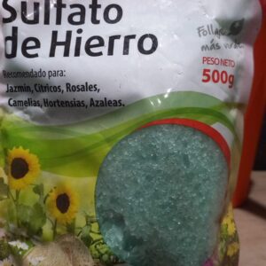 Su. Sulfato de hierro
